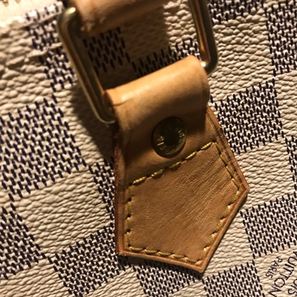 Auth Louis Vuitton speedy 30 azur - Picture 8 of 11